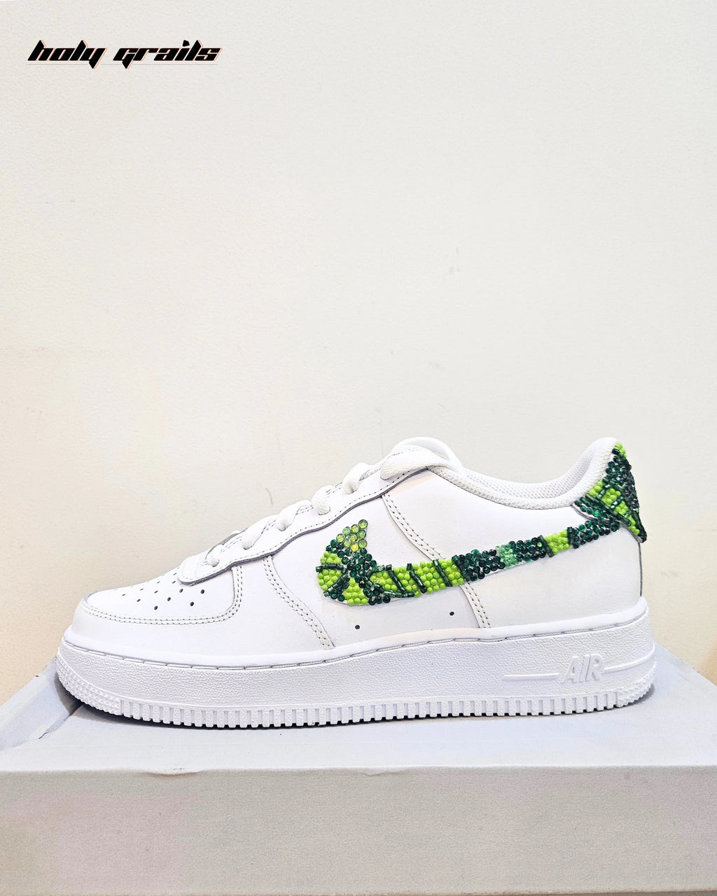 Air Force 1 x Jaded Emerald Swoosh