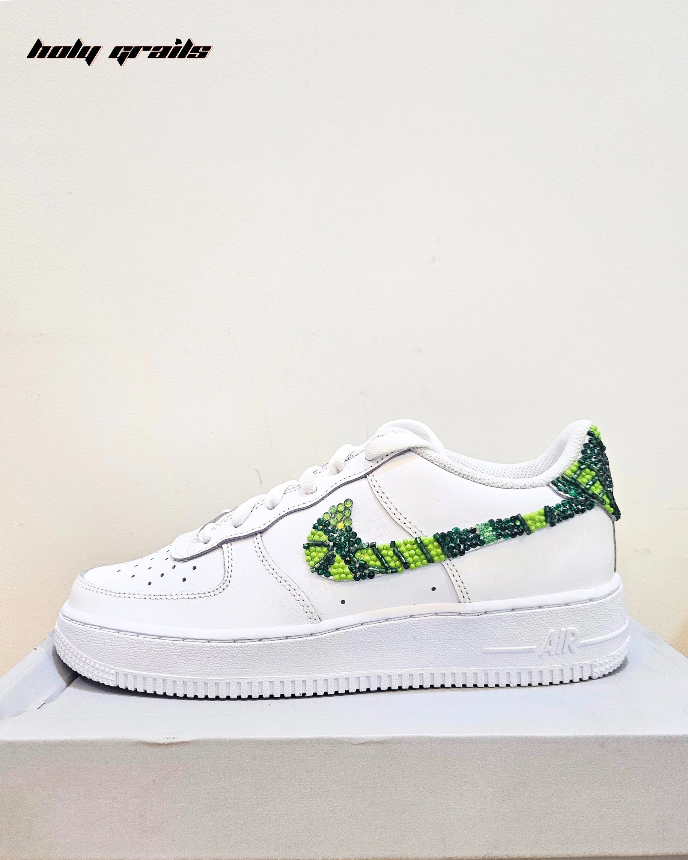 Air Force 1 x Jaded Emerald Swoosh