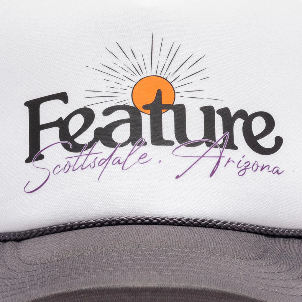 Scottsdale Grand Opening Trucker Grey White