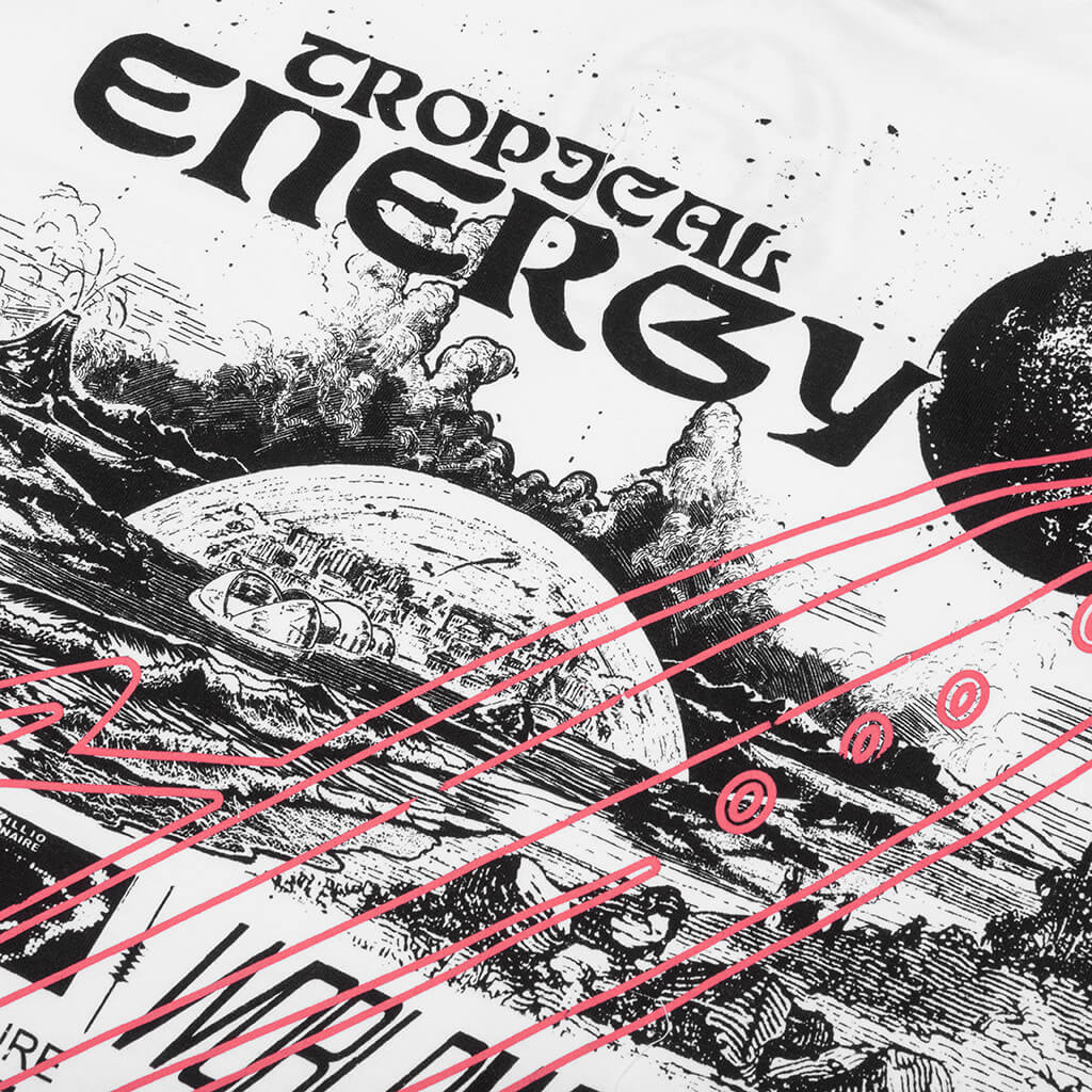 BB Energy S S Tee Bleach White
