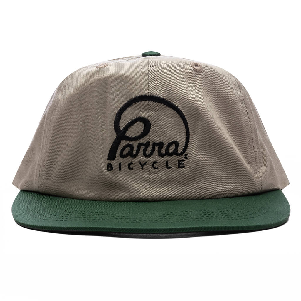 Bicycle Logo 6 Panel Hat Green