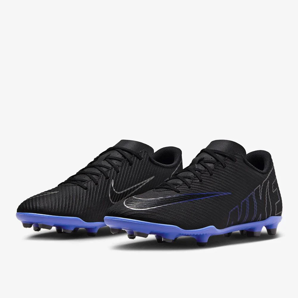 Nike Mercurial Vapor 15 Club Multi Ground Soccer Cleats Black Hyper Royal Chrome