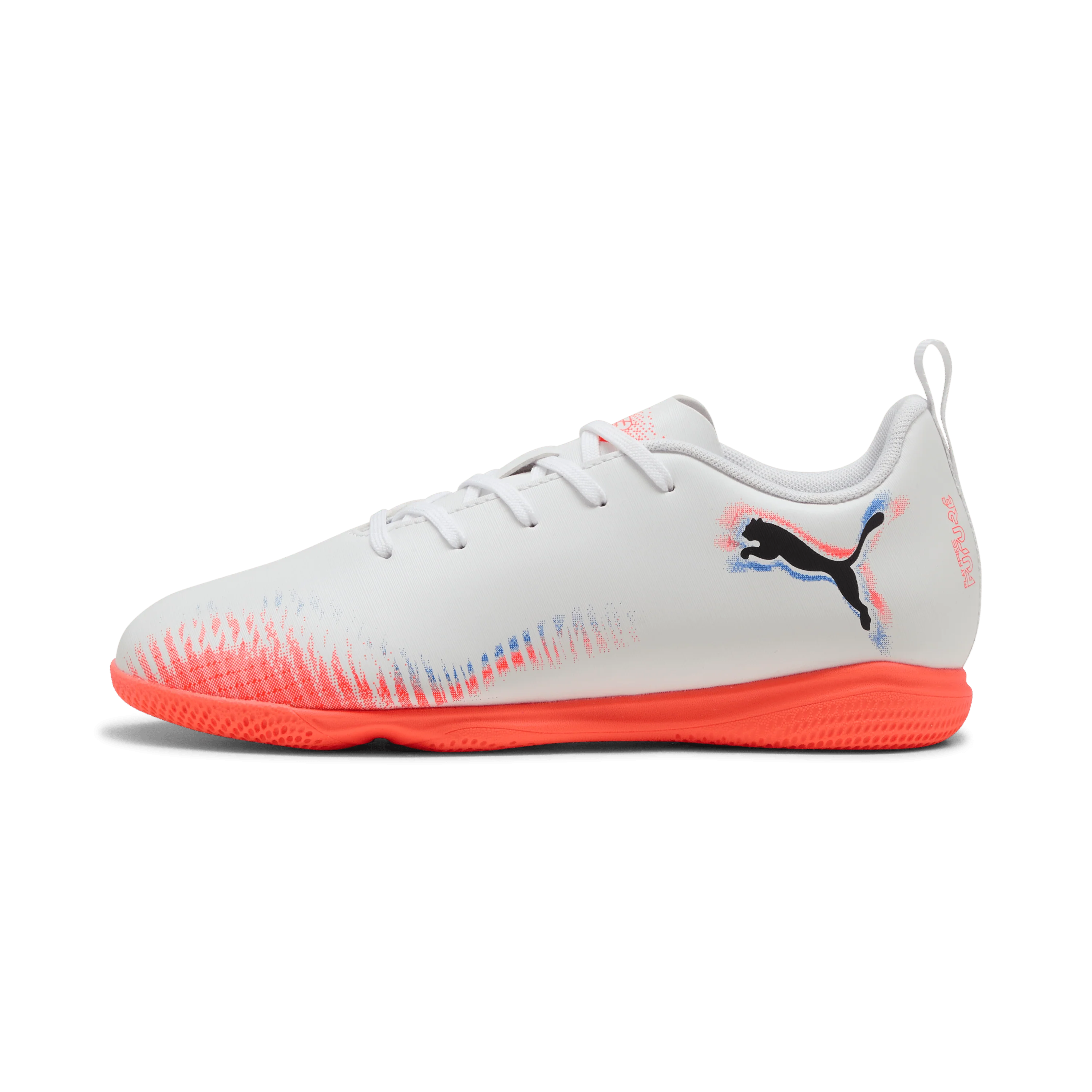 PUMA Future 8 Play Kids Indoor Shoes White Black