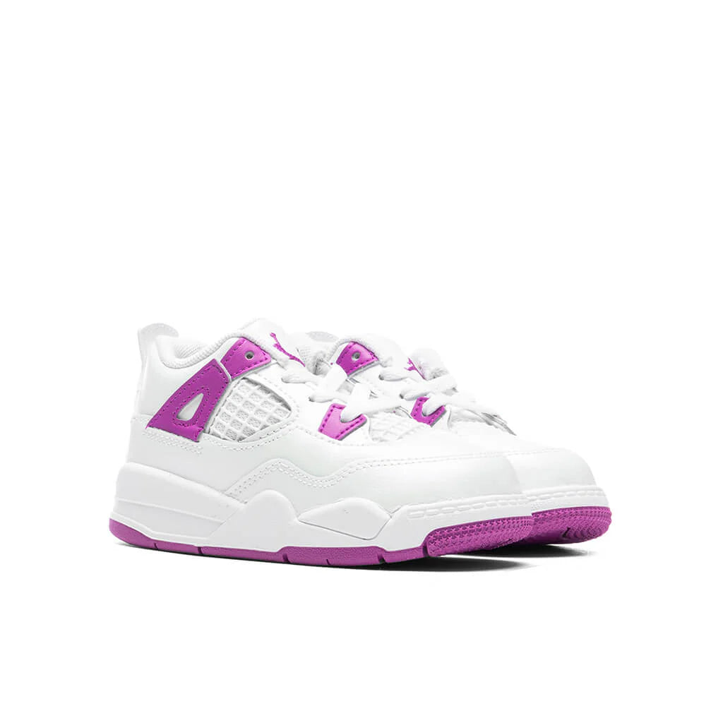 Jordan 4 Retro TD White Hyper Violet