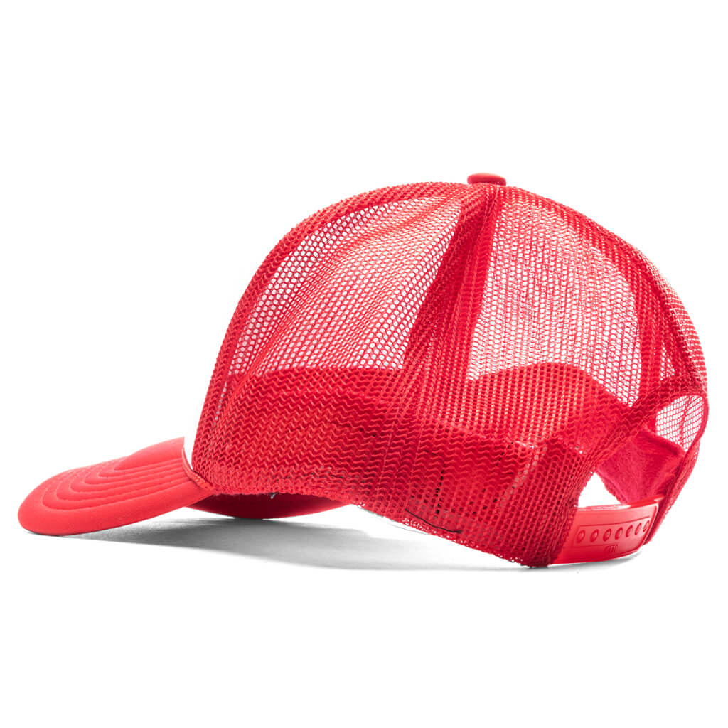 Draft Trucker Hat Red White