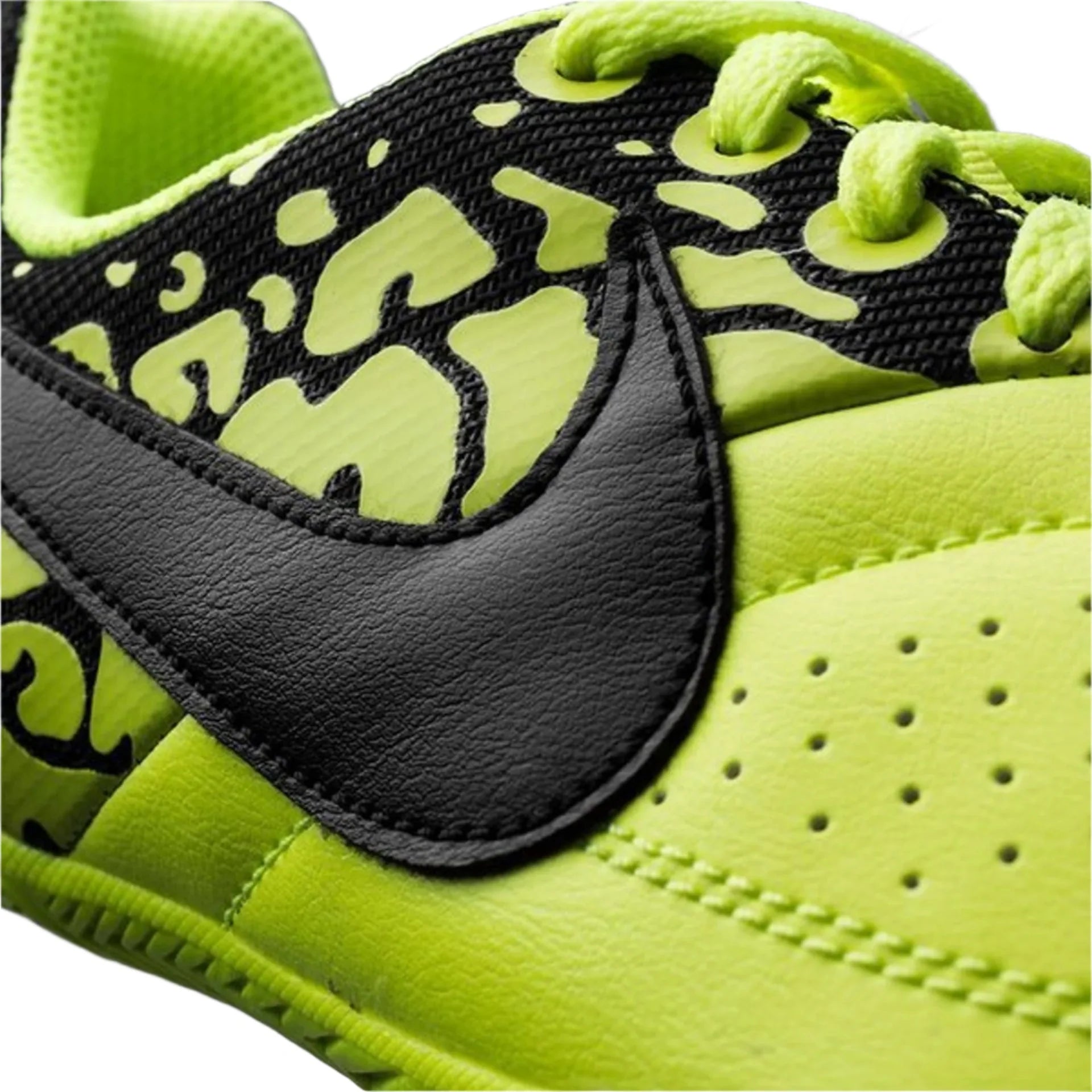 Nike JR Elastico II Indoor Soccer Shoes Volt Black