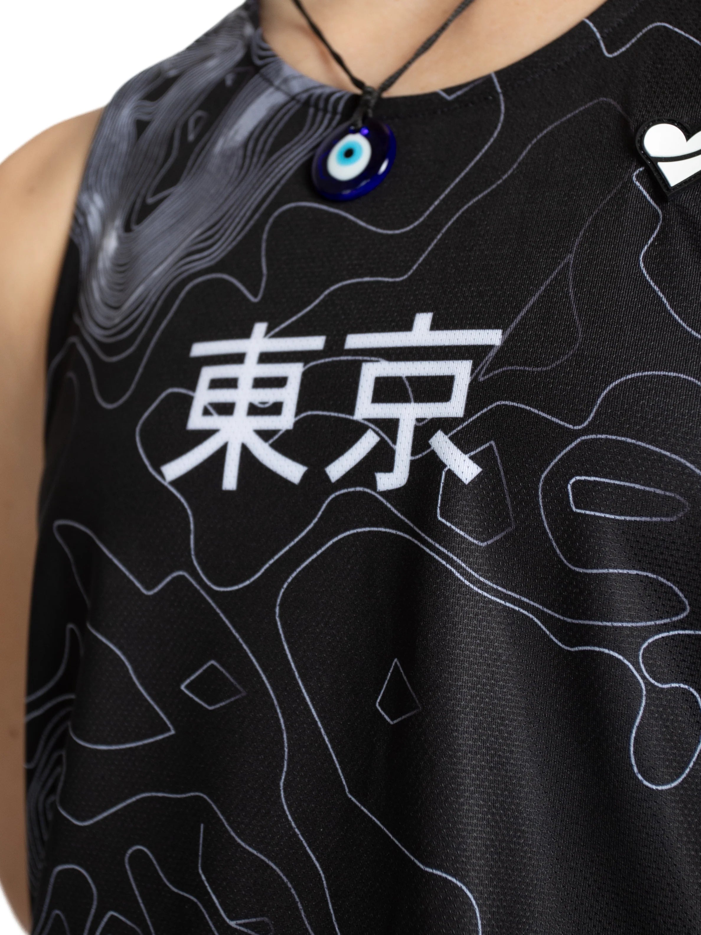Heartbreak Womens Tokyo Crop Singlet