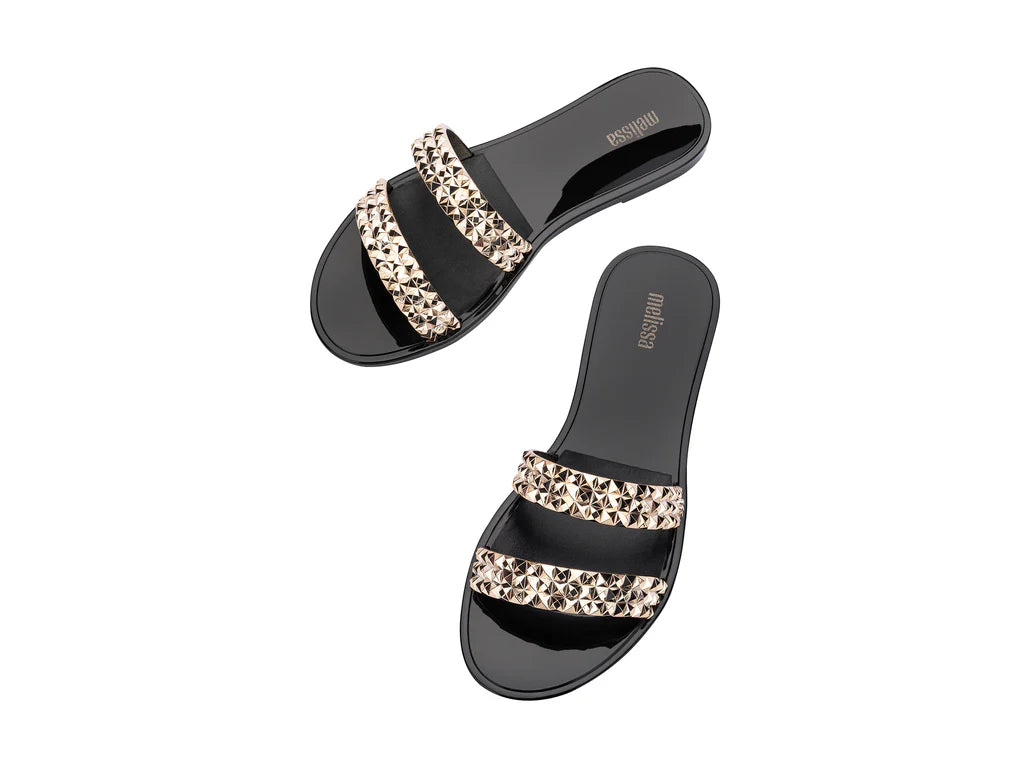 Sandalias Melissa Bling Negro para Mujer