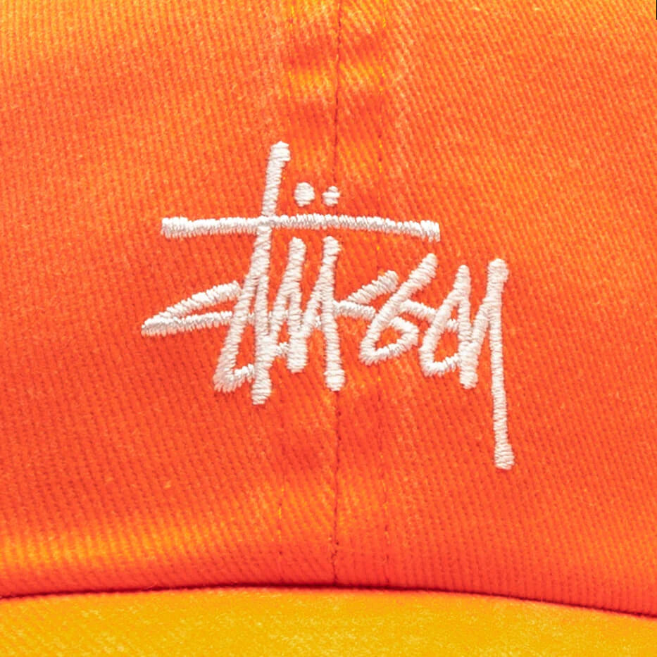 Washed Basic Low Pro Cap Flo Orange