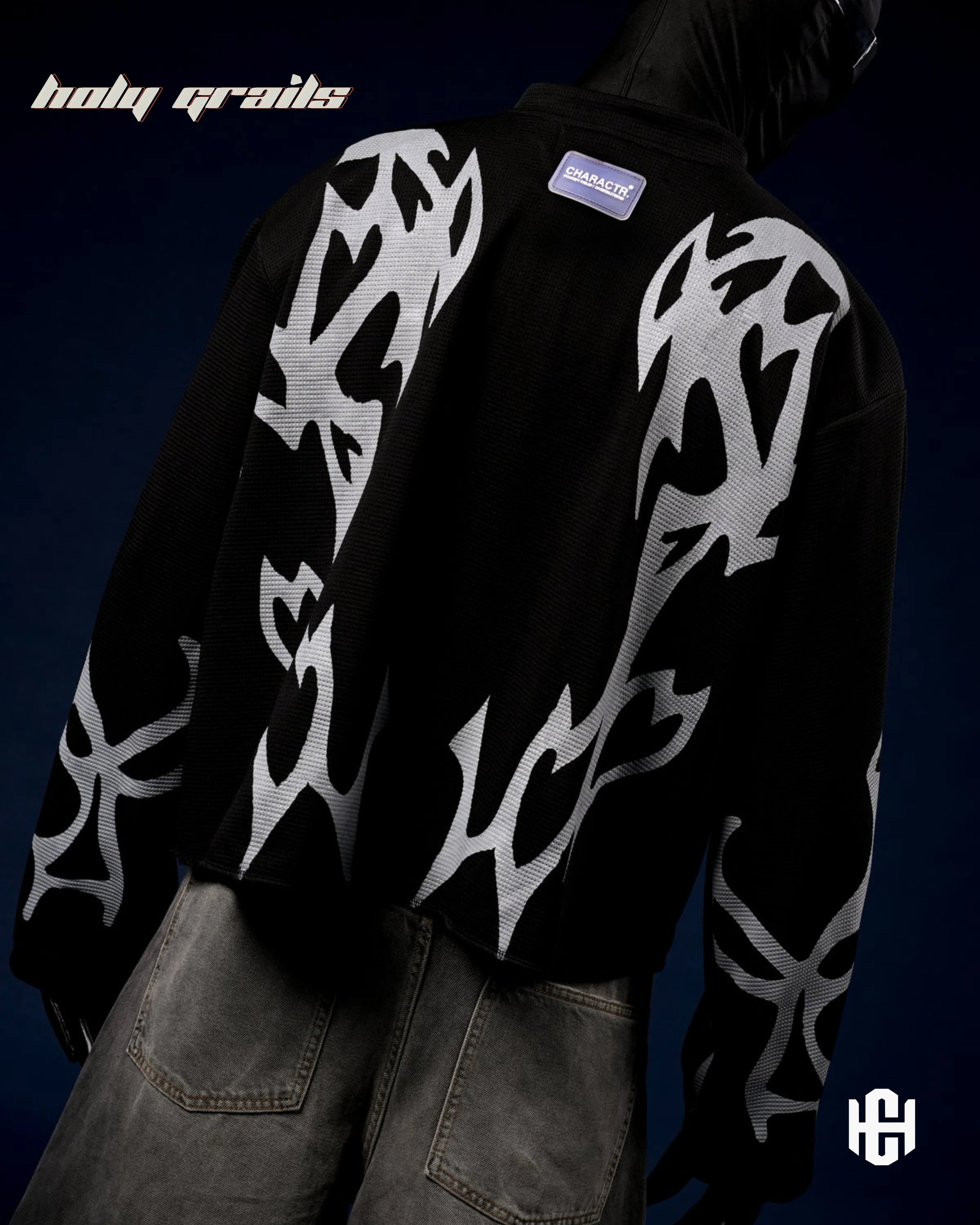 Veilborn Knit Full Sleeve Crewneck Tee HG x Charactr