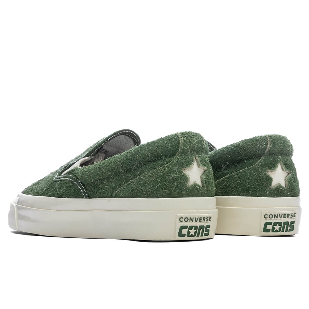 Converse x GOLF le FLEUR One Star CC Slip Pro Brush Forest Elf Egret