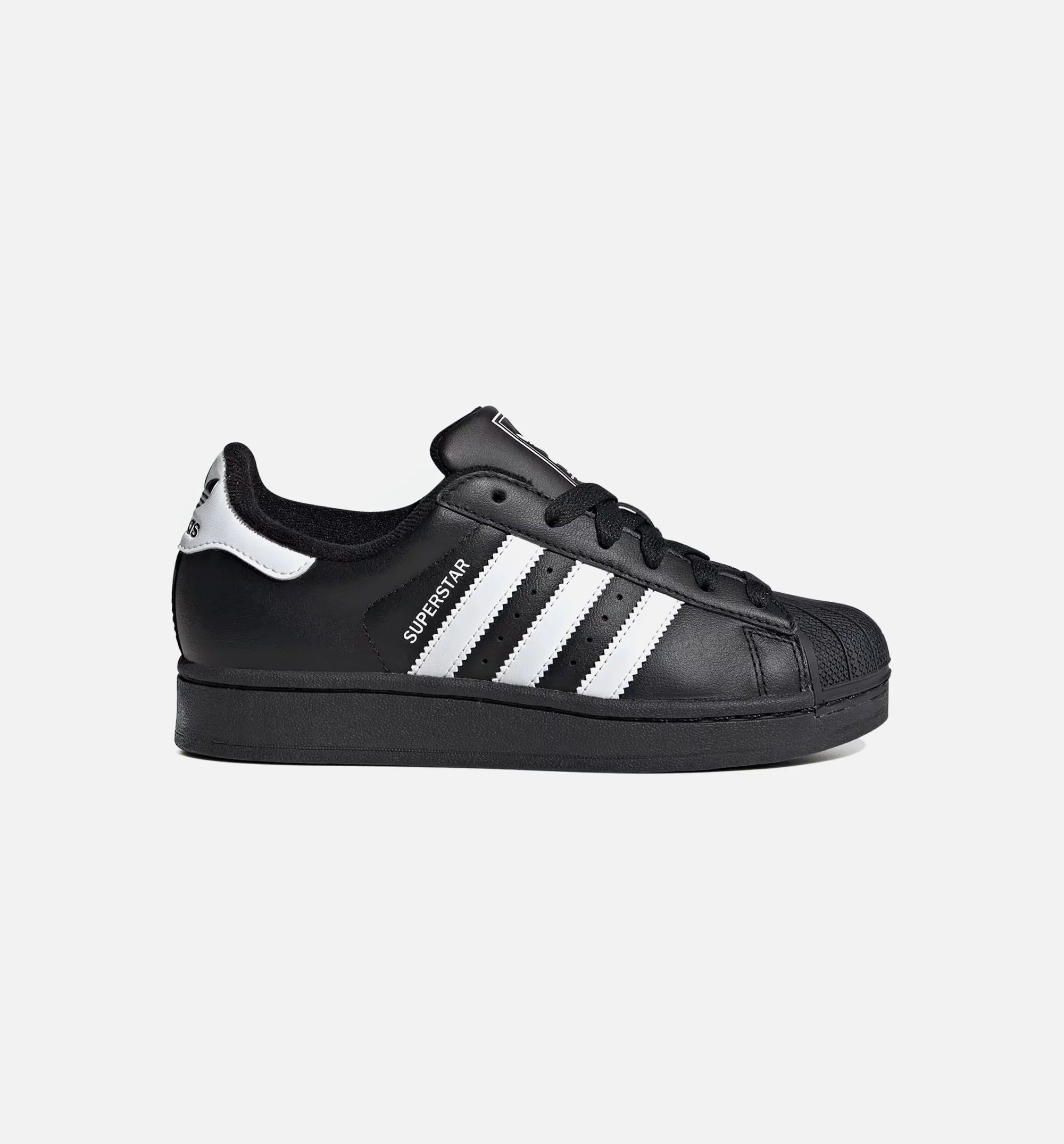 Superstar II Grade School Lifestyle Shoe Black White