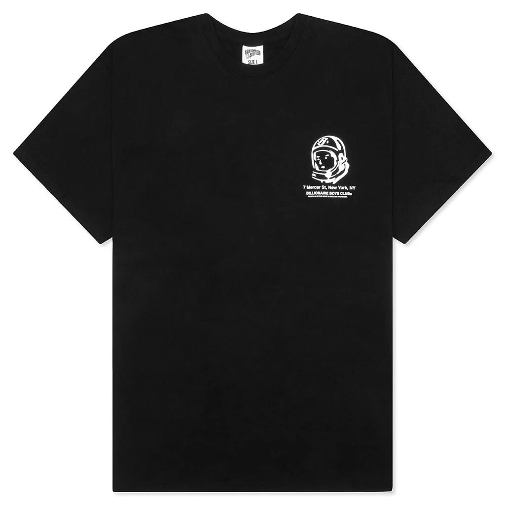 BB In Clouds S S Tee Black