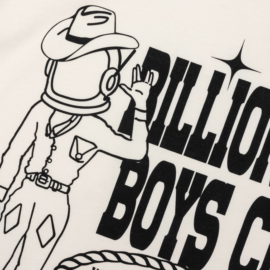 BB Space Cowboy S S Knit Whisper White