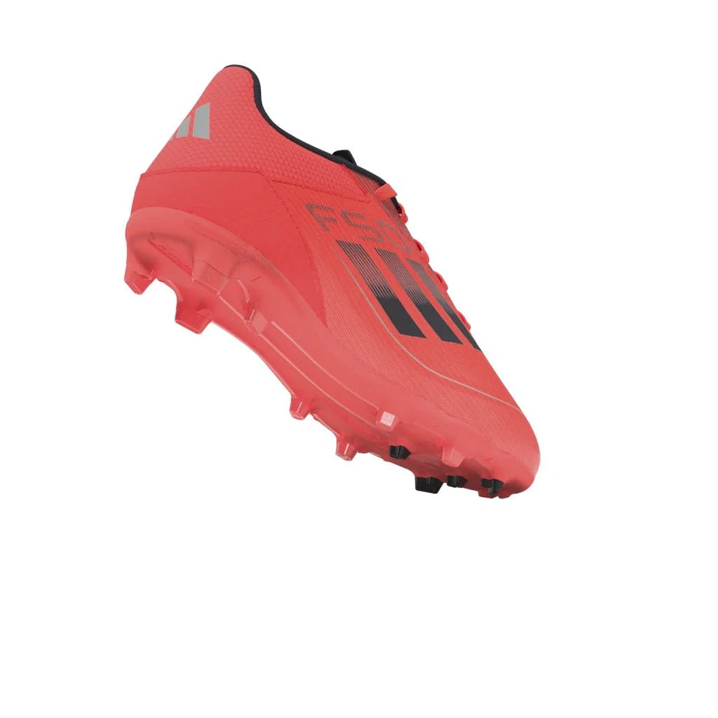 adidas Kids F50 League FG MG Multi Ground Soccer Cleats Turbo Black