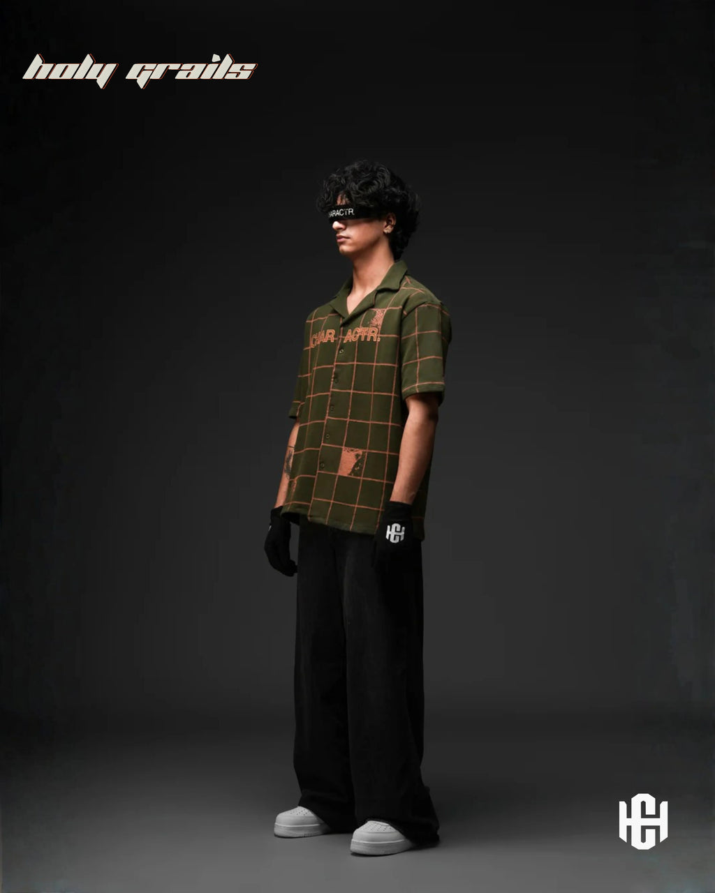 The Faraq Olive Green Shirt HG x Charactr