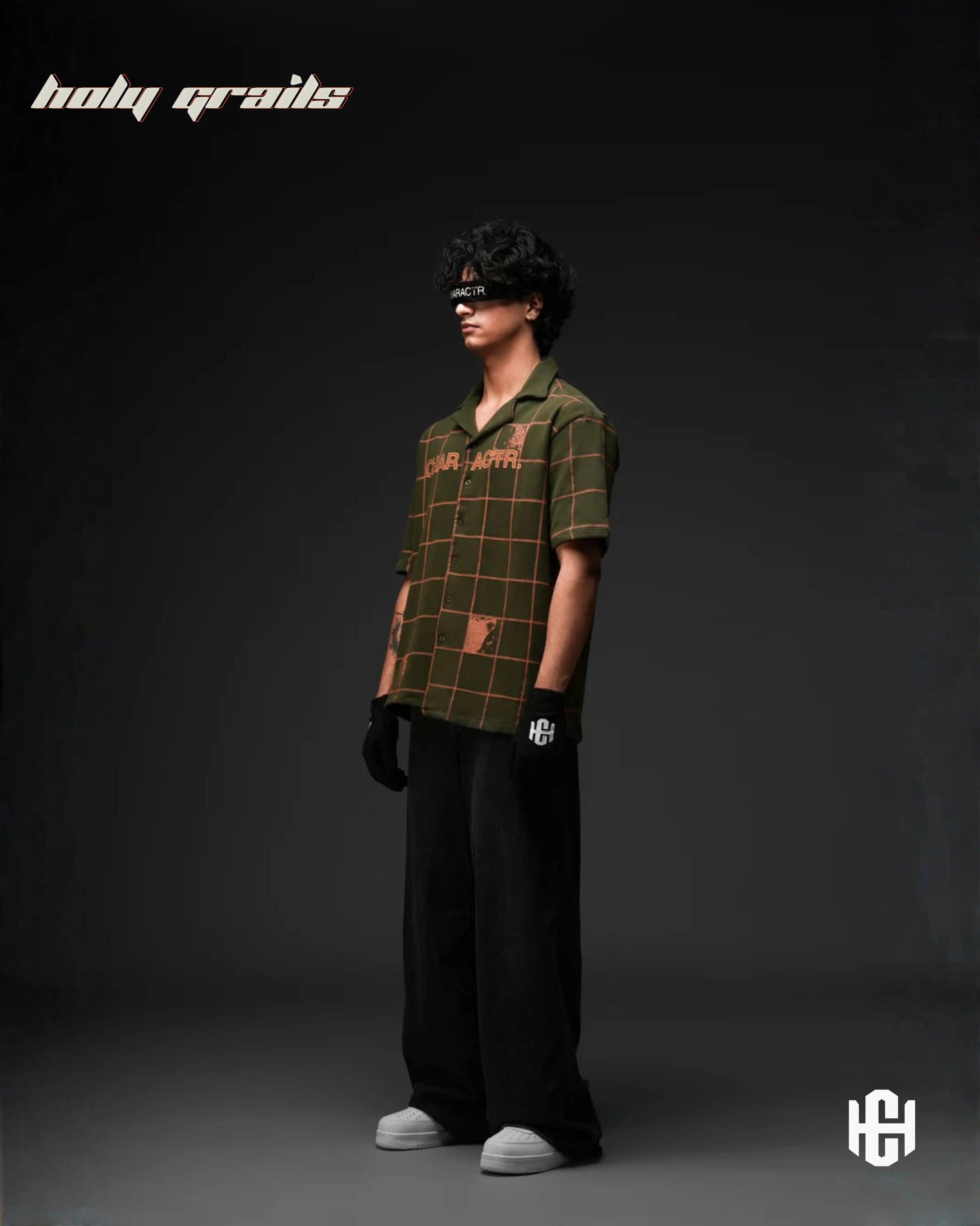 The Faraq Olive Green Shirt HG x Charactr