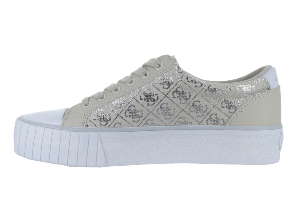 Tenis Casual Guess Beige para Mujer