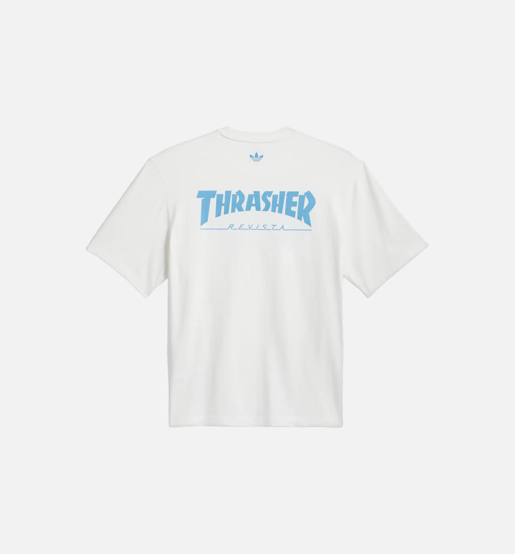 Thrasher X AFA Mens Short Sleeve Shirt White