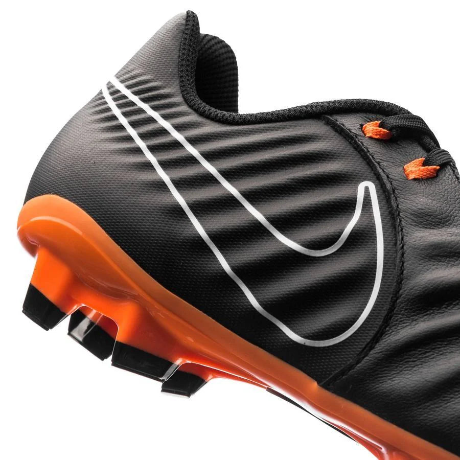 Nike Legend 7 Academy FG Firm Ground Soccer Cleats Black Orange White