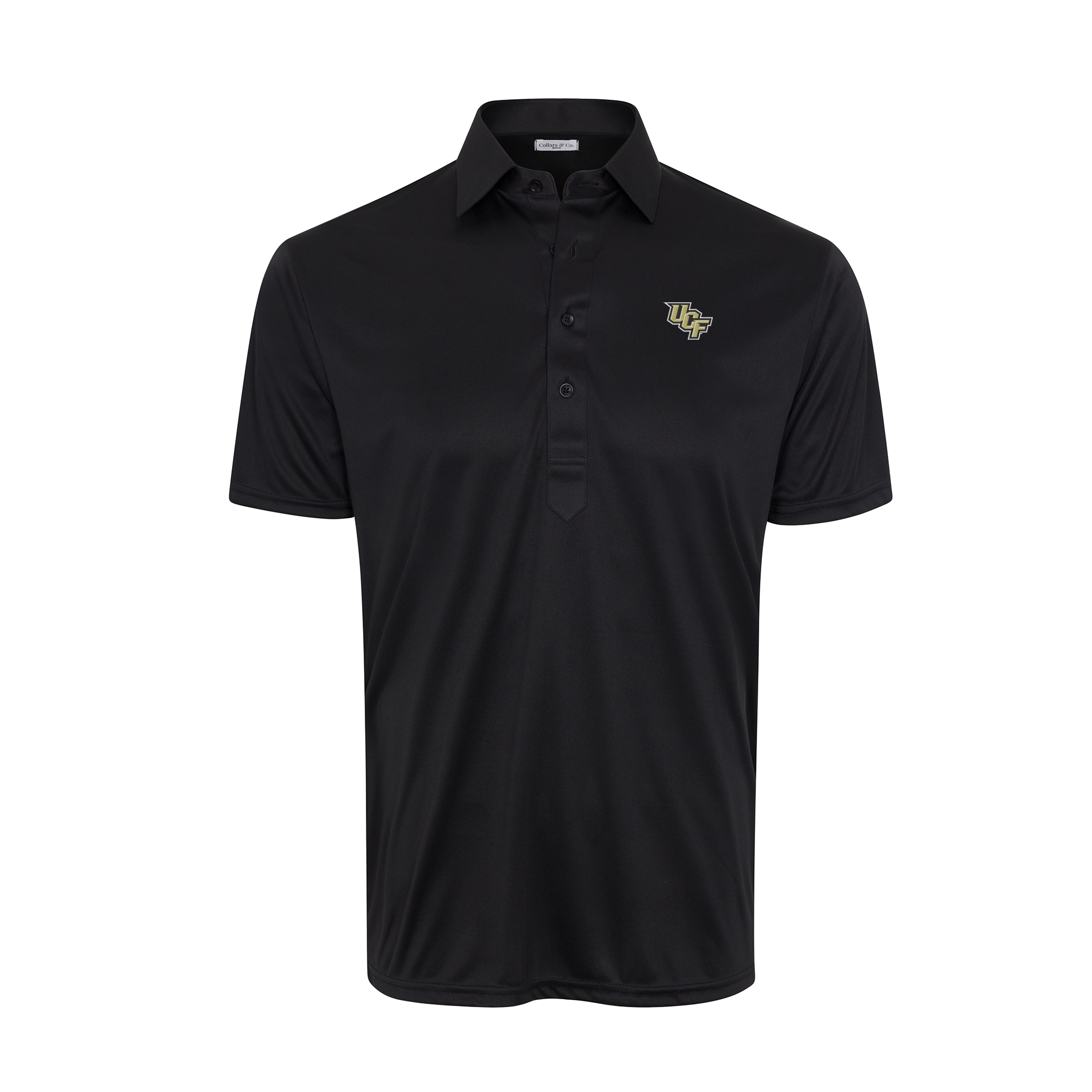 UCF Semi-Spread Collar Polo Black