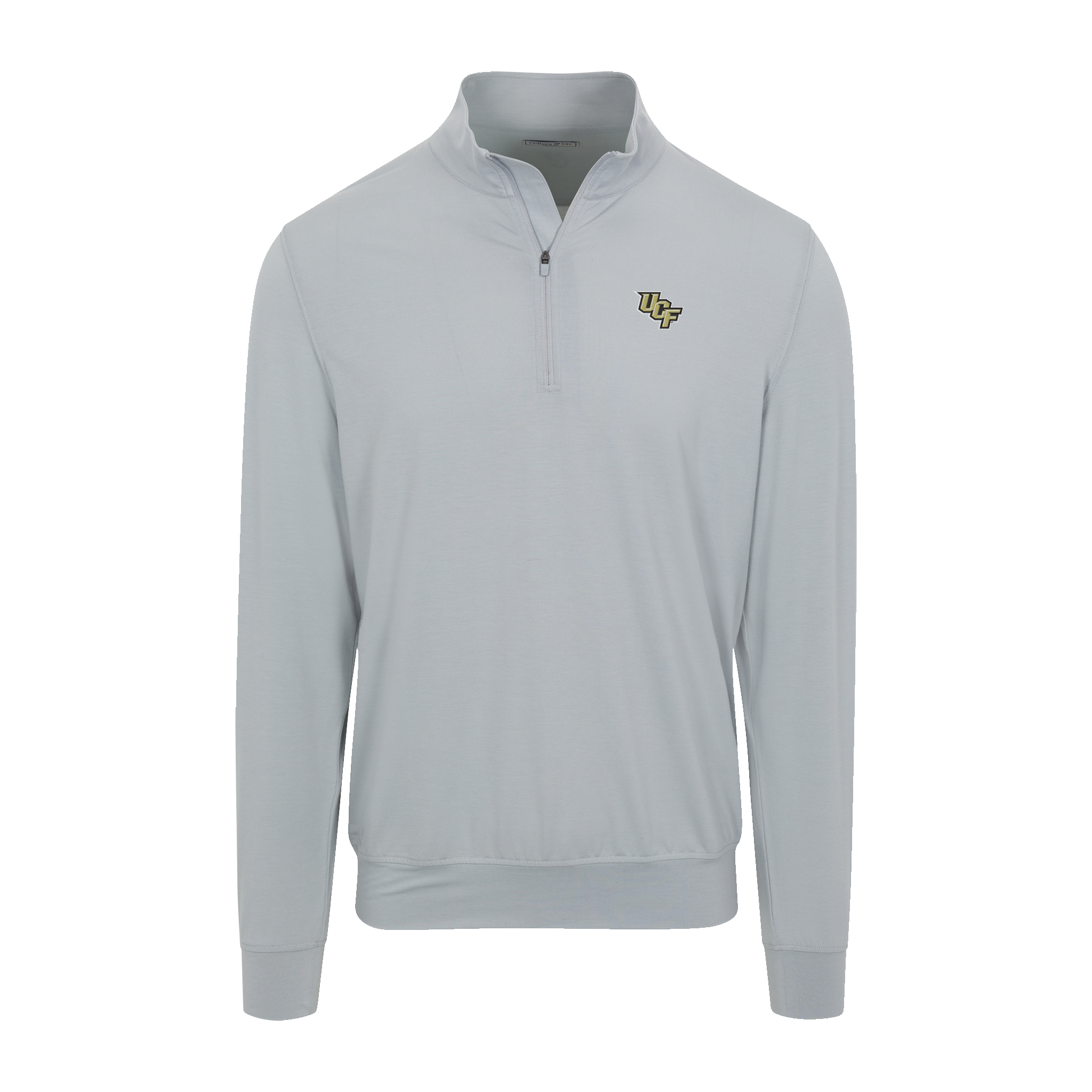 UCF Velocity Performance Quarter Zip Light Grey