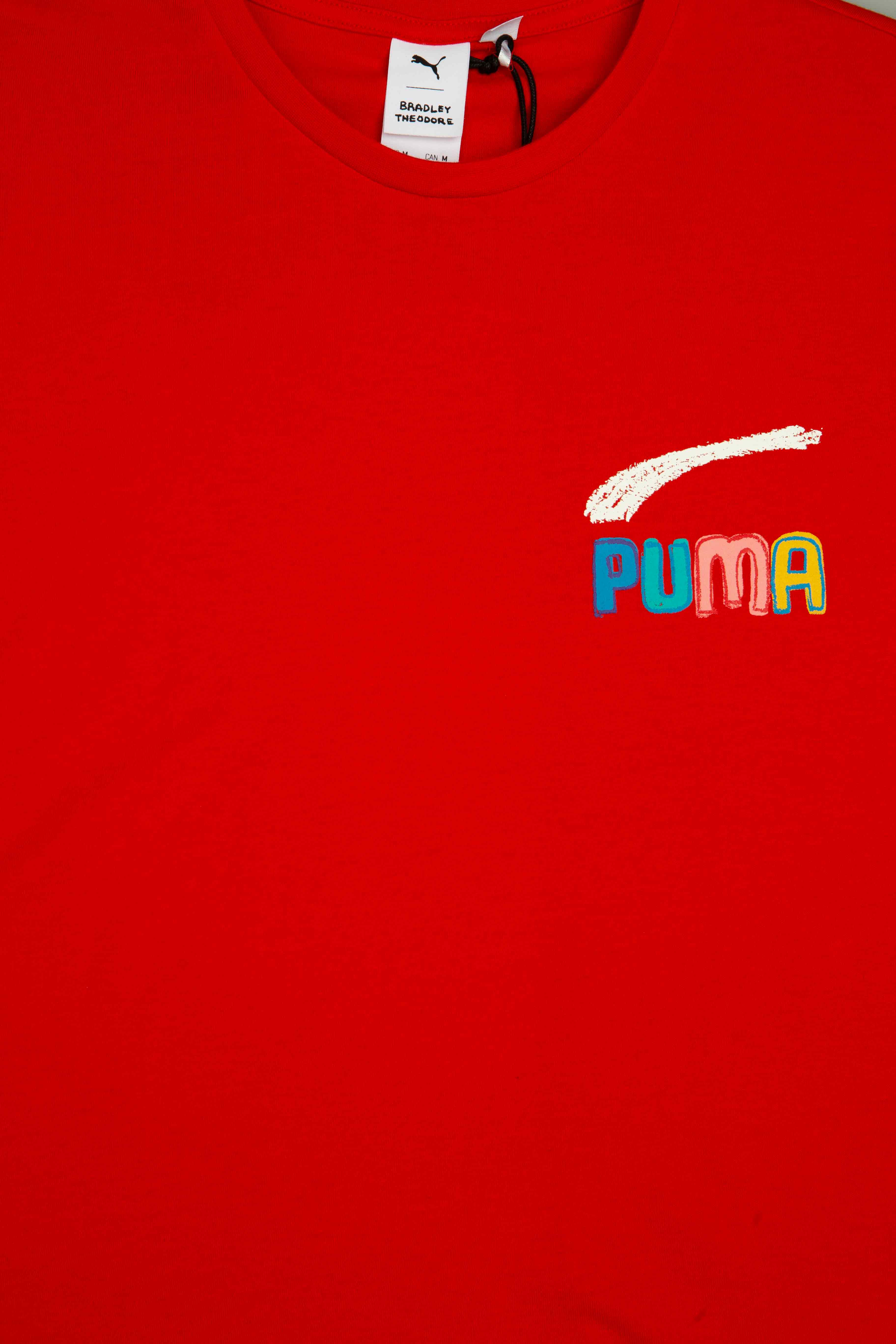 Puma X Bradley Theodore Mens T Shirt Red Red