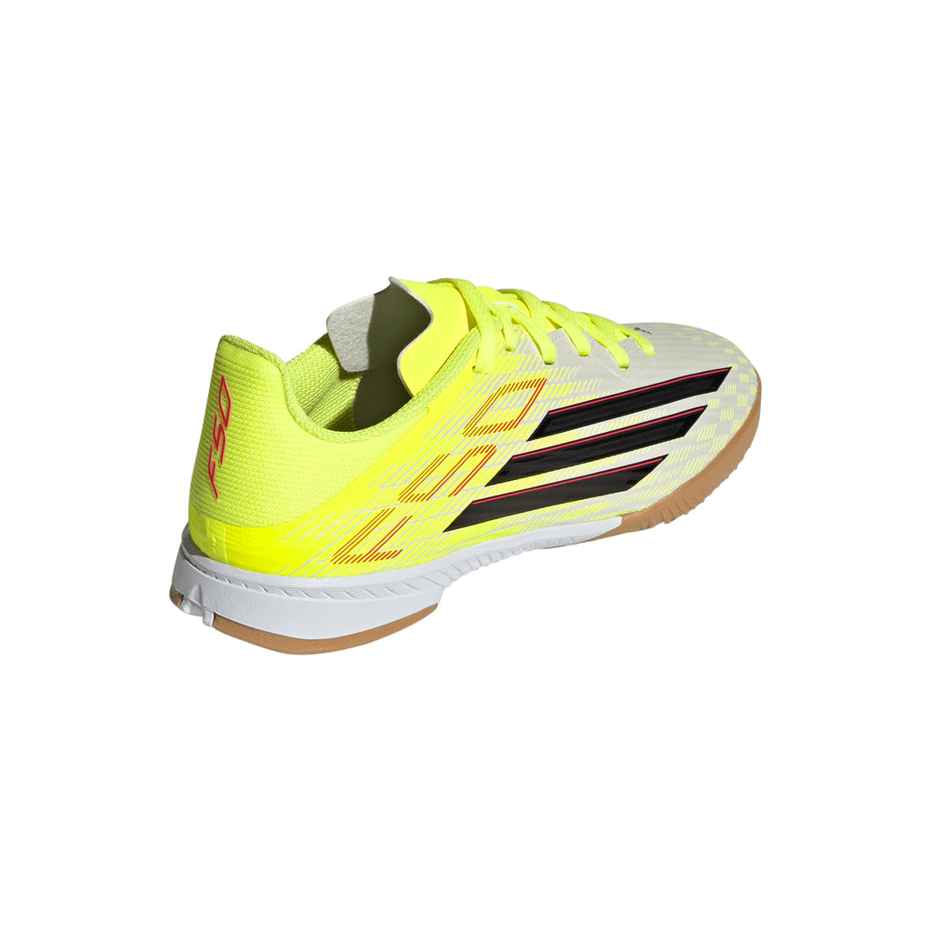 adidas F50 League IN Indoor Youth Soccer Shoes Yellow Black Red