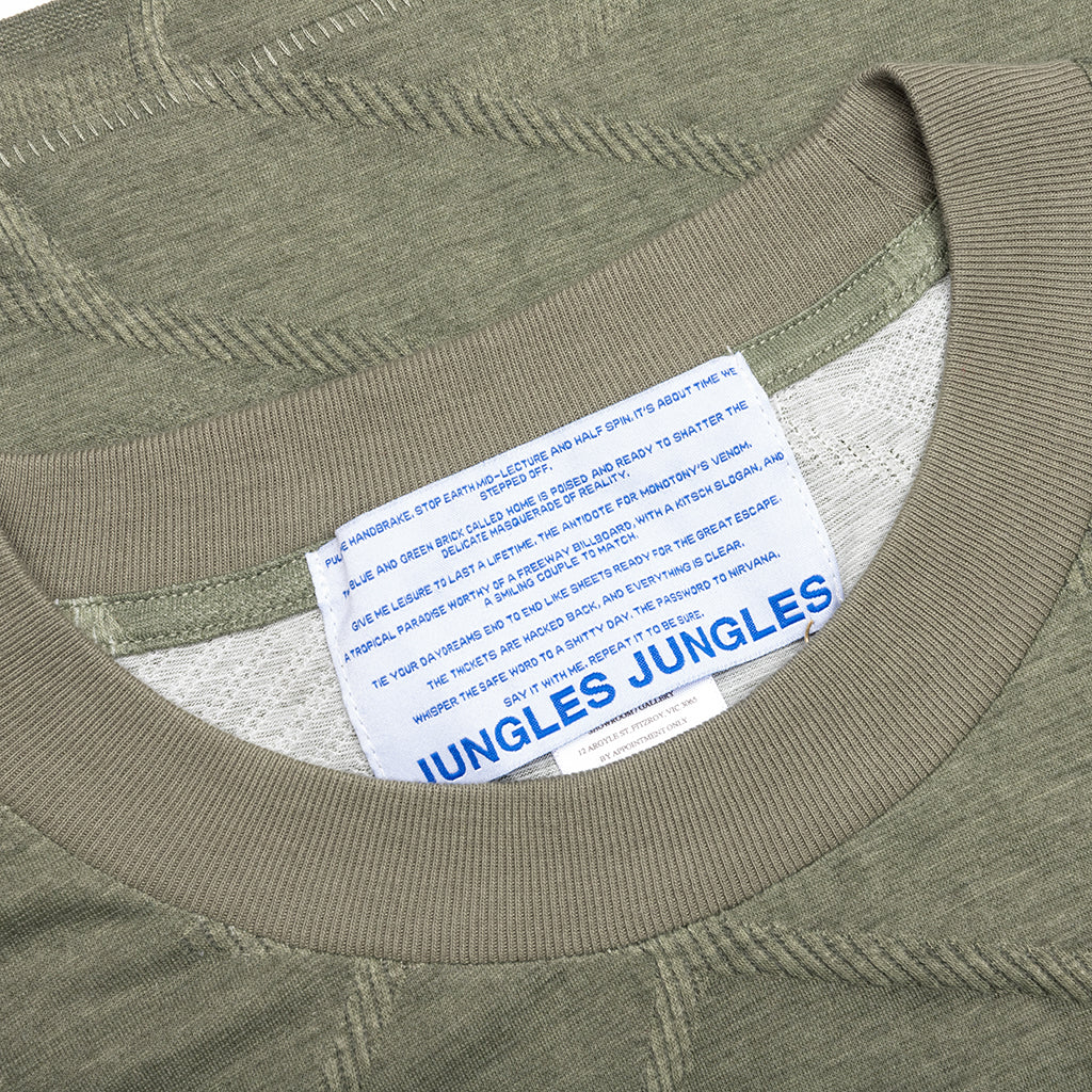 Textured Tee Green