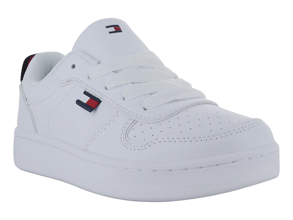 Tenis Tommy Hilfiger Cade Court Low Blancos para Niño