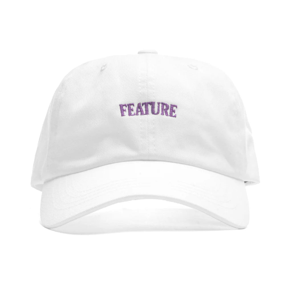 Arch Dad Hat White Prism Violet