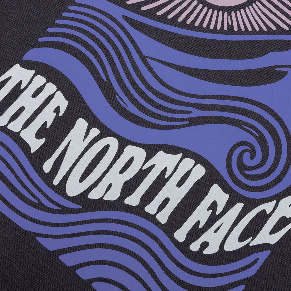 Mountain Escape Relaxed S S Tee Anthracite Grey