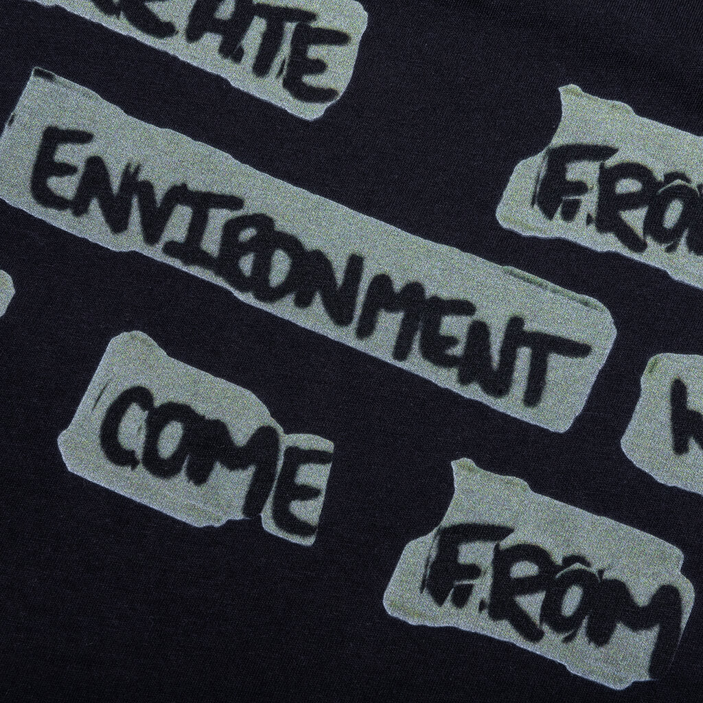 Start To Finish Tee Black
