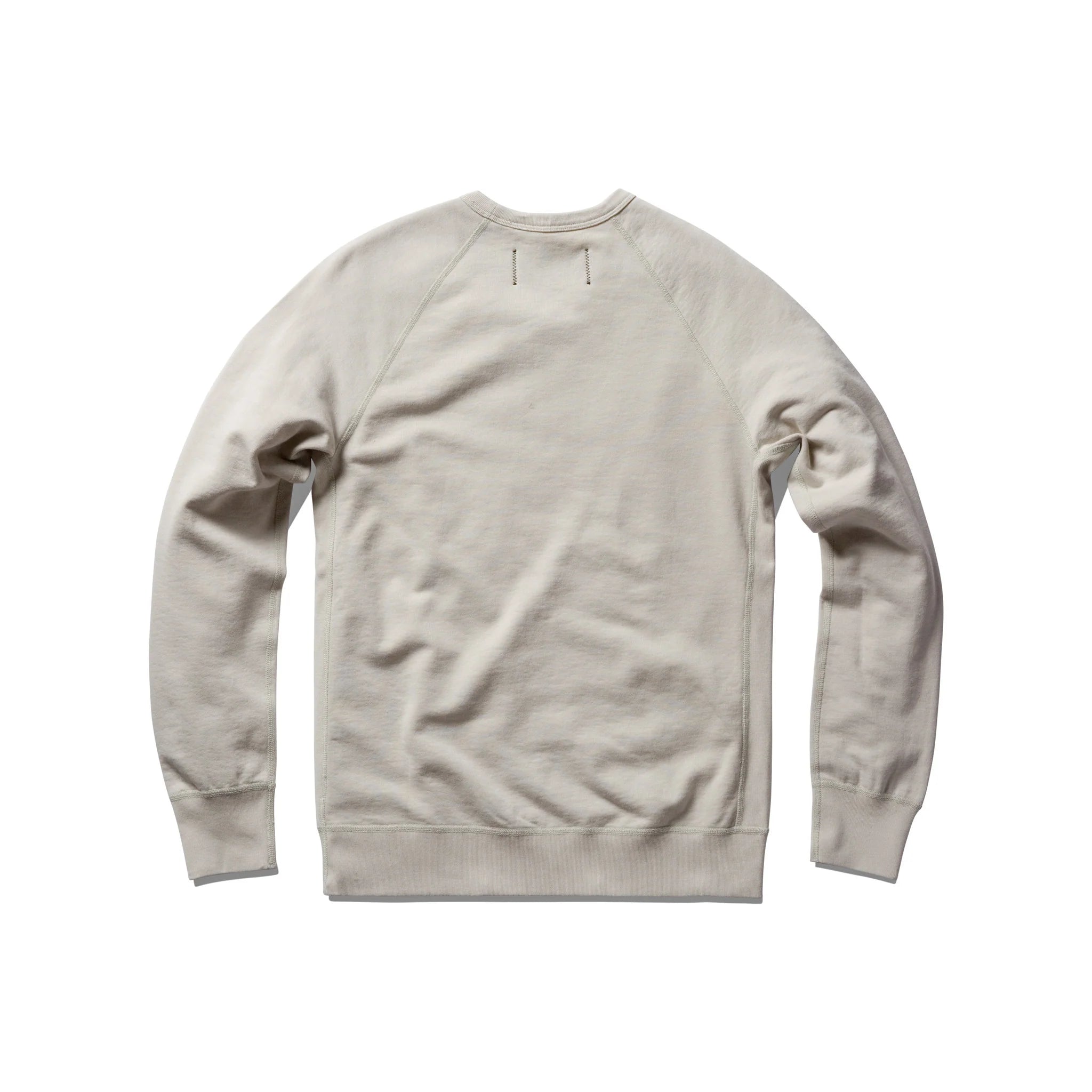 Reigning Champ Long Sleeve Terry Crew Sweater Mens Dust