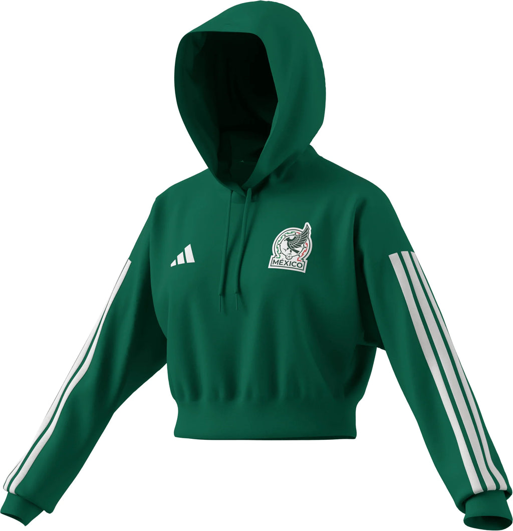 adidas Mexico DNA Womens Soccer Hoodie Green