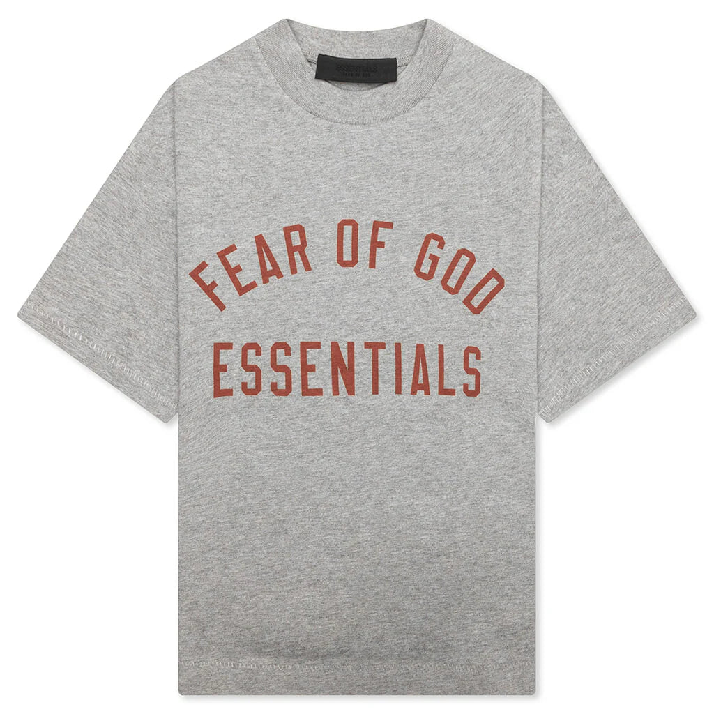 Kids Jersey Crewneck Tee Dark Heather