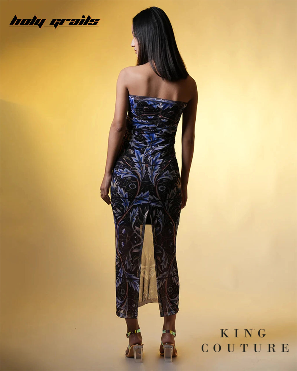 Blue Tulip Full Piece Dress HG x King Couture