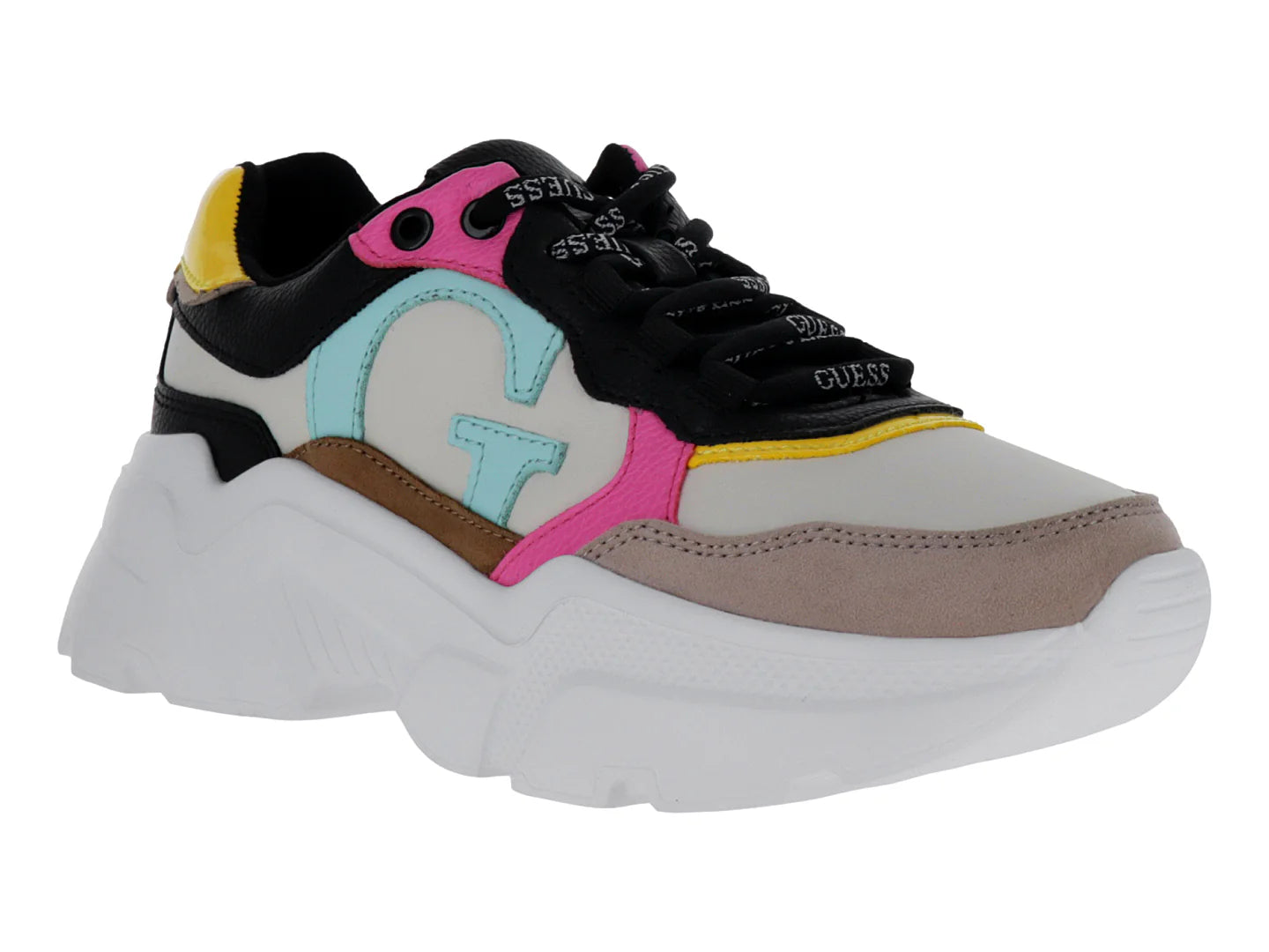 Tenis GUESS Hallis Ivory para Mujer