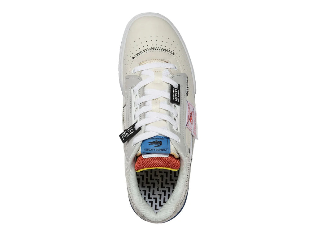 Tenis Lacoste M89 Blanco y Gris para Hombre