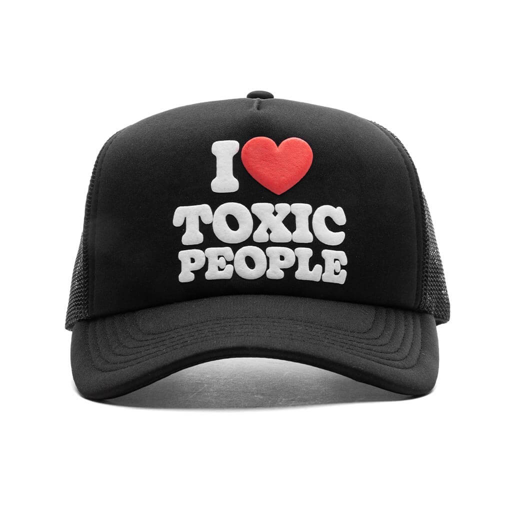 Toxic Trucker Cap Black