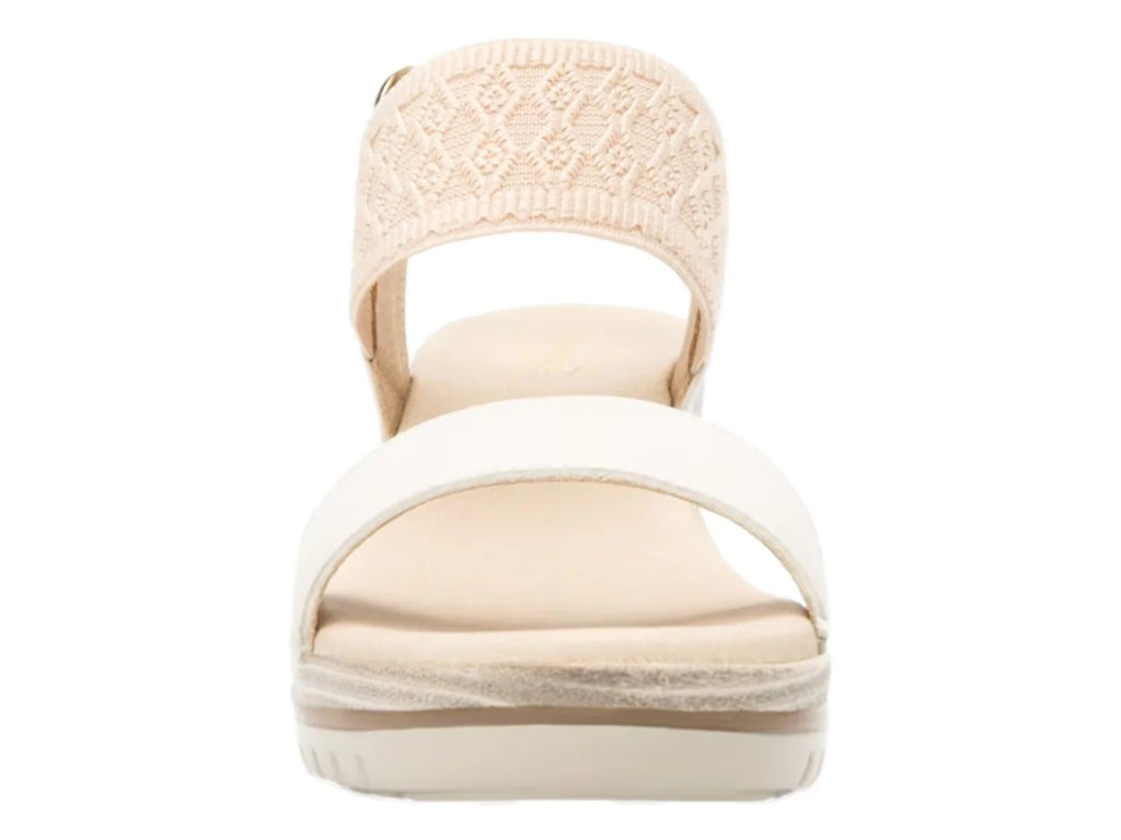 Sandalias Flexi Confort de Plataforma Blancas para Mujer
