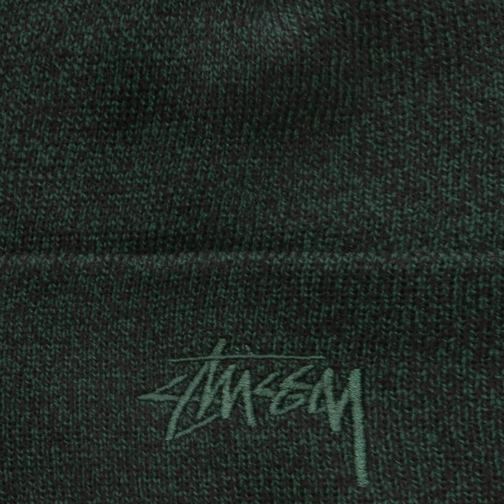 Stock Cuff Beanie Marled Hunter Green