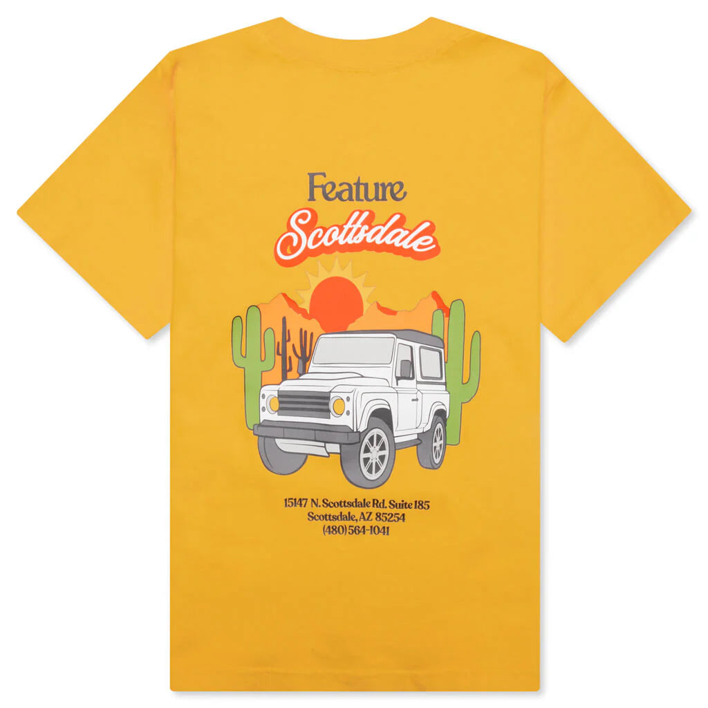Kids Scottrover S S Tee Gold