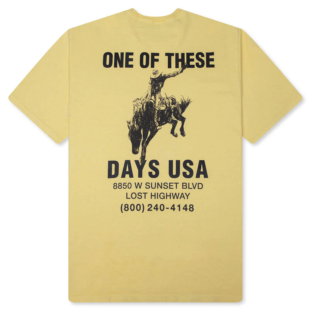 Break On Through T Shirt Summer Yellow