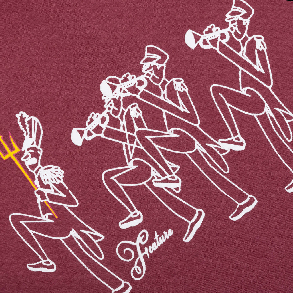 Feature x ASU Fight Song Tee Maroon