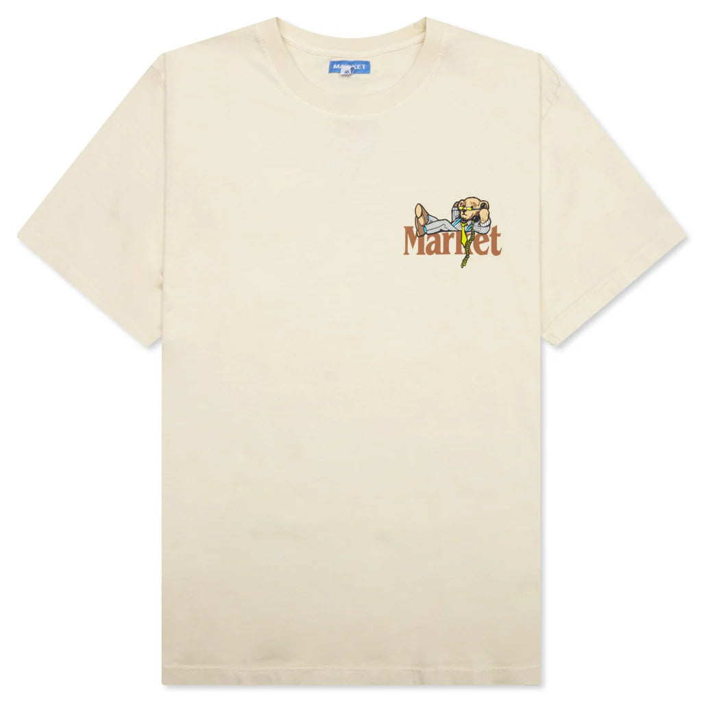 Better Call Bear T Shirt Ecru
