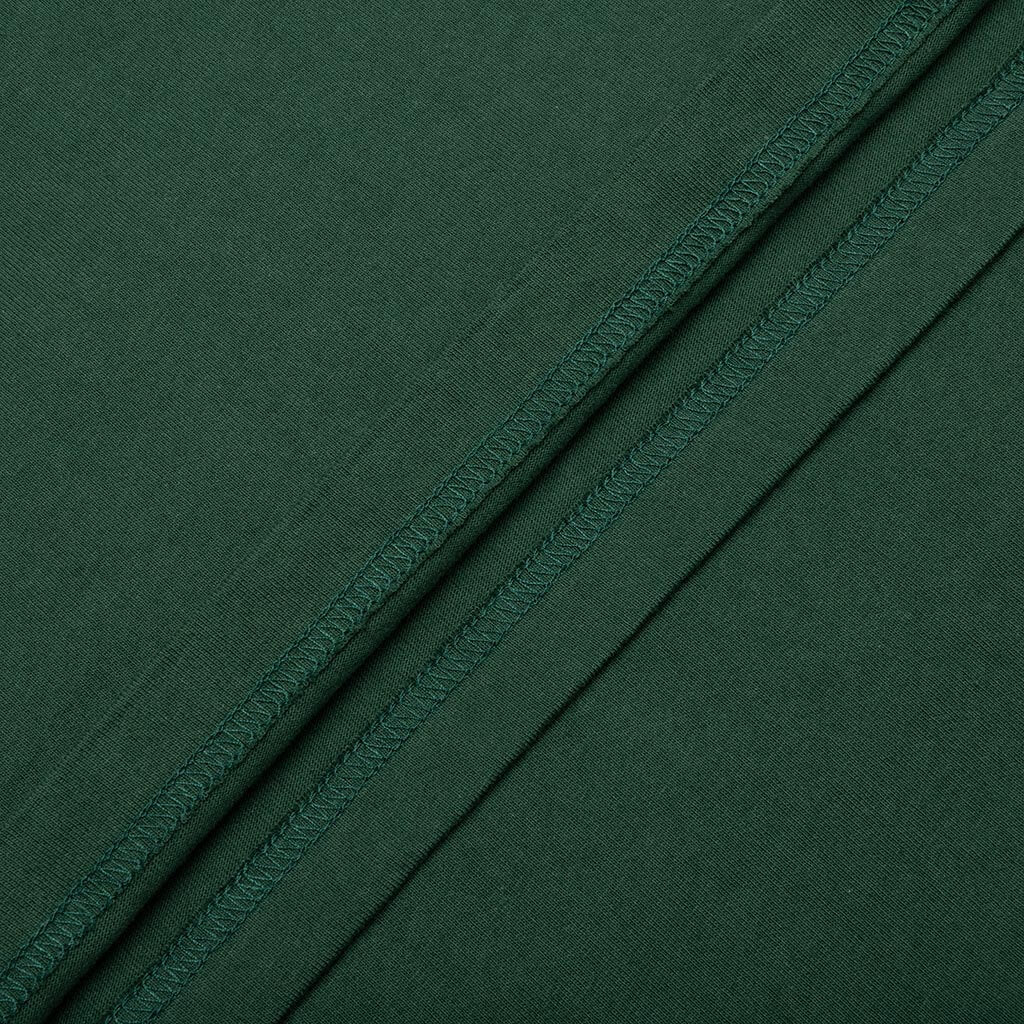 Script Tee Dark Green