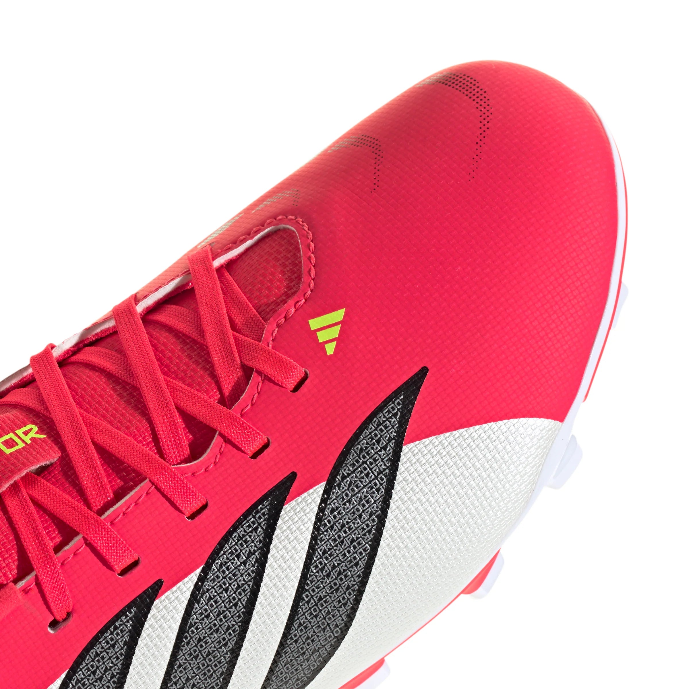 adidas Predator Club FG MG Firm Ground Multi Ground Youth Soccer Cleats Red Black White