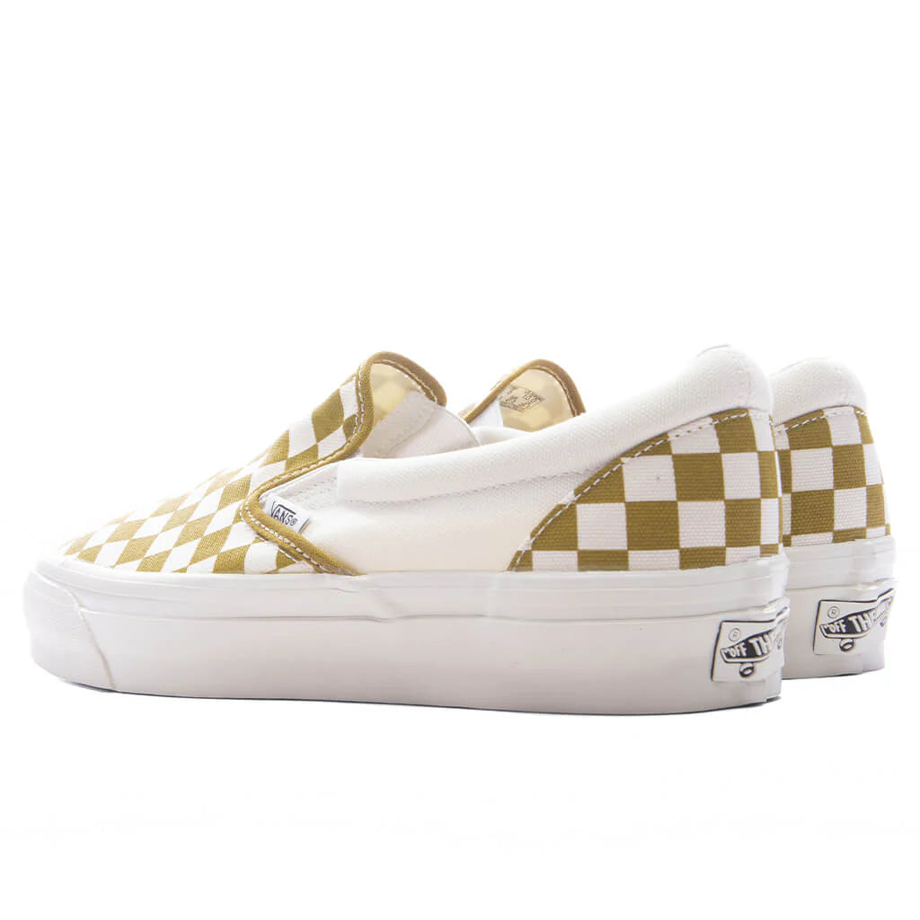 Premium Classic Slip On Checkerboard Burnt
