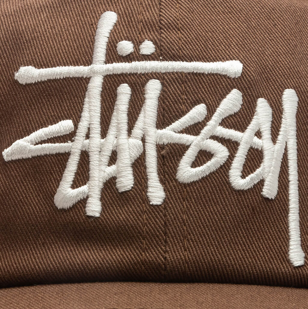 Big Basic Vintage Cap Cocoa